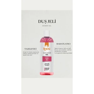 Duş Jeli ve Tazeleyici Etki Shower Gel  Argan Yağı, Panthenol, Vitamin E Japon Kiraz Çiçeği 400 ml