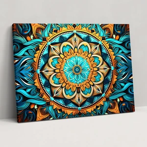 Painted Anarchy Hipnoz Kanvas Tablo - Hipnoz, Ev Dekorasyonu, Karmaşık Desenler, Kanvas Tablo, 50X30