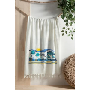 Loova Home Collection Pamuk Peştemal, Plaj Havlusu, Banyo Havlusu, Karetta Desen