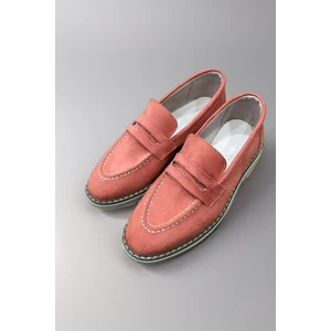 Azteka Shoes Marjinix Klasik Termo Tabanlı Günlük Şık Kadın Babet Loafer Ayakkabı