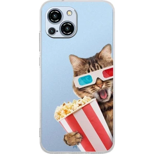 Printify Reeder S23 Pro Max ile Uyumlu Kedi 1 Kamera Korumalı Şeffaf Kılıf