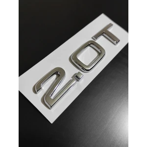 GCP German Car Parts Audi 2.0t Yazısı - Audi 2.0t Bagaj Yazı Arma Logo