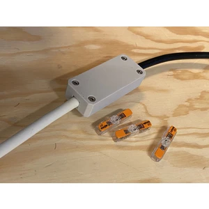 Gadget Gurme Dayanıklı Uzatma Kutuları - Wago 221-2401 ve 221-2411 Modelleriyle Uyumlu 3'lü