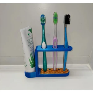 Diş Fırçalık ve Macunluk Mavi