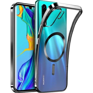 Huawei Mate 40 Pro Kılıf Kamera Lens Korumalı Renkli Magsafe Şeffaf Silikon