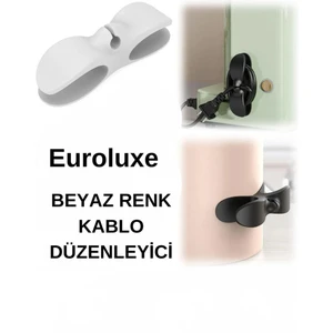 3 Adet Yapışkanlı Kablo Sabitleyici Düzenleyici Çok Amaçlı Kablo Tutucu Kablo Toplayıcı