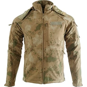 5 Cepli Tactical Double Softshell Su Geçirmez Unisex Mont Ceket