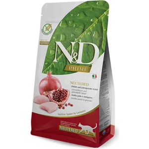 Prime Tahılsız Kısırlaştırılmış Kedi 10 kg Tavuk ve Narlı Kısır Kedi Maması