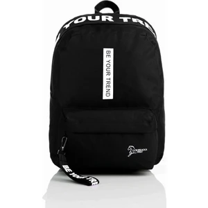 Louisiana Polo Laptop Bölmeli Okul Çantası Be Your Trend Siyah Beyaz 1140