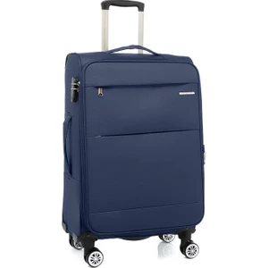 Louisiana Polo Orta Boy Lüx Kumaş Valiz Lacivert 2082