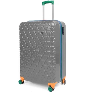 Kabin Boy %100 Polikarbon Valiz 4x2 Teker Gri 1089