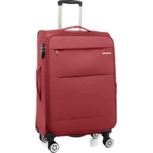 Louisiana Polo Orta Boy Lüx Kumaş Valiz Bordo 2082
