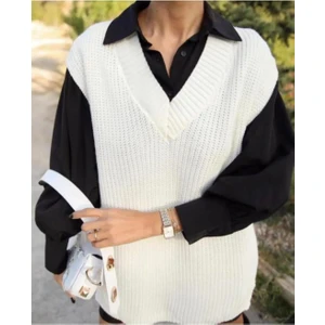 Işılda Fashion Kadın Giyim Örme V Yaka Süveter