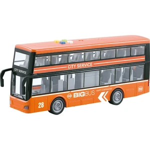 Vardem Oyuncak 1:16 Sürtmeli Sesli ve Işıklıi Turist Otobüs Turuncu