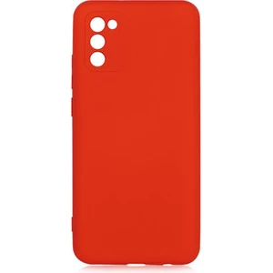 Techno Guru Samsung Galaxy A02S Içi Kadife Dolgulu Şık Candy Lansman Silikon Kılıf