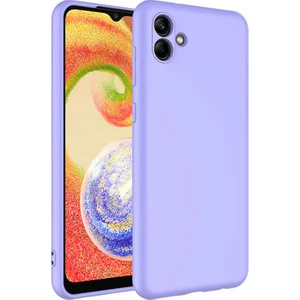 Techno Guru Samsung Galaxy A04 Içi Kadife Dolgulu Şık Candy Lansman Silikon Kılıf