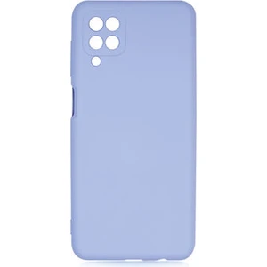 Techno Guru Samsung Galaxy A12 Içi Kadife Dolgulu Şık Candy Lansman Silikon Kılıf