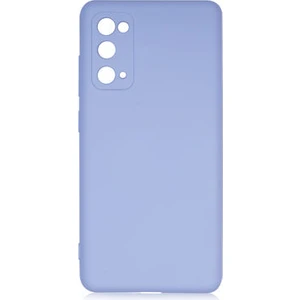 Techno Guru Samsung Galaxy S20 Fe Içi Kadife Dolgulu Şık Candy Lansman Silikon Kılıf