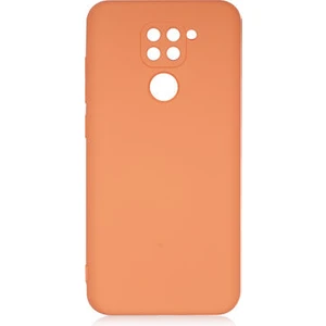 Techno Guru Redmi Note 9 Içi Kadife Dolgulu Şık Candy Lansman Silikon Kılıf