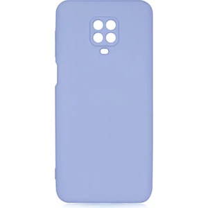 Techno Guru Redmi Note 9s Içi Kadife Dolgulu Şık Candy Lansman Silikon Kılıf