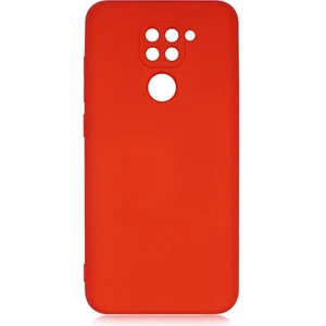 Techno Guru Redmi Note 9 Içi Kadife Dolgulu Şık Candy Lansman Silikon Kılıf