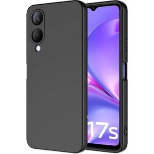 Techno Guru Vivo Y17S Içi Kadife Dolgulu Şık Candy Lansman Silikon Kılıf