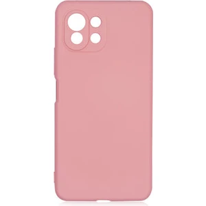 Techno Guru Xiaomi Mi 11 Lite Içi Kadife Dolgulu Şık Candy Lansman Silikon Kılıf