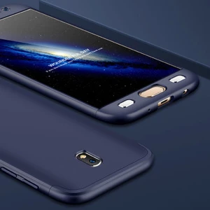 Techno Guru Samsung Galaxy J7 Pro 3 Parçalı Tam Koruma Şık Astrea Premium Sert Kılıf