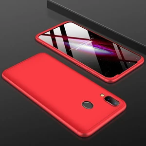Techno Guru Samsung Galaxy M20 3 Parçalı Tam Koruma Şık Astrea Premium Sert Kılıf