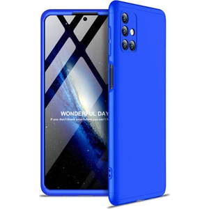 Techno Guru Samsung Galaxy M31S 3 Parçalı Tam Koruma Şık Astrea Premium Sert Kılıf