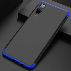 Techno Guru Samsung Galaxy A7 2018 3 Parçalı Tam Koruma Şık Astrea Premium Sert Kılıf