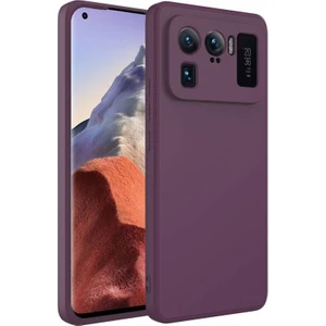 Techno Guru Xiaomi Mi 11 Ultra Içi Kadife Dolgulu Şık Candy Lansman Silikon Kılıf