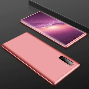 Techno Guru Samsung Galaxy Note 10 3 Parçalı Tam Koruma Şık Astrea Premium Sert Kılıf