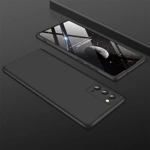 Samsung Galaxy Note 20 Kılıf 3 Parçalı Şık Patch Sert Silikon Kapak