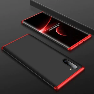 Techno Guru Samsung Galaxy Note 10 3 Parçalı Tam Koruma Şık Astrea Premium Sert Kılıf