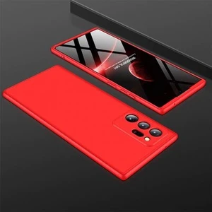 Techno Guru Samsung Galaxy Note 20 Ultra 3 Parçalı Tam Koruma Şık Astrea Premium Sert Kılıf