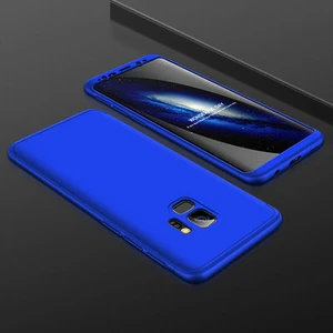 Techno Guru Samsung Galaxy S9 Plus 3 Parçalı Tam Koruma Şık Astrea Premium Sert Kılıf
