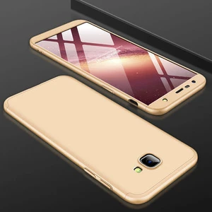 Techno Guru Samsung Galaxy J4 Plus 3 Parçalı Tam Koruma Şık Astrea Premium Sert Kılıf