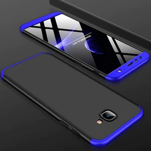Techno Guru Samsung Galaxy J4 Plus 3 Parçalı Tam Koruma Şık Astrea Premium Sert Kılıf