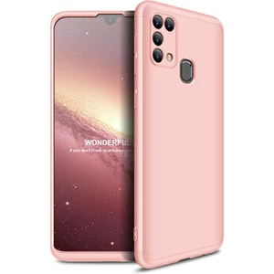 Techno Guru Samsung Galaxy M31 3 Parçalı Tam Koruma Şık Astrea Premium Sert Kılıf