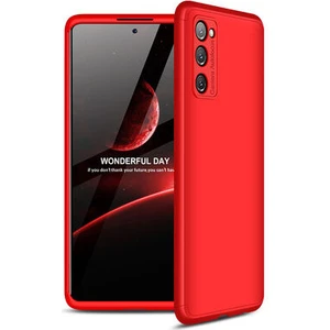 Techno Guru Samsung Galaxy S20 Fe 3 Parçalı Tam Koruma Şık Astrea Premium Sert Kılıf