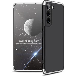 Techno Guru Samsung Galaxy S22 Plus 3 Parçalı Tam Koruma Şık Astrea Premium Sert Kılıf