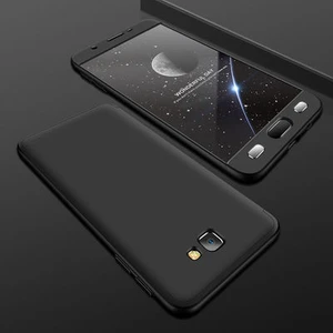 Samsung Galaxy J7 Prime Kılıf 3 Parçalı Şık Patch Sert Silikon Kapak