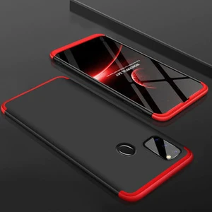 Techno Guru Samsung Galaxy M21 3 Parçalı Tam Koruma Şık Astrea Premium Sert Kılıf