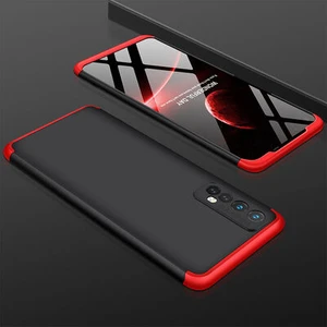 Techno Guru Realme 7 3 Parçalı Tam Koruma Şık Astrea Premium Sert Kılıf