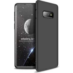 Techno Guru Samsung Galaxy S10E 3 Parçalı Tam Koruma Şık Astrea Premium Sert Kılıf