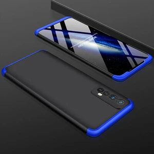 Techno Guru Realme 7 3 Parçalı Tam Koruma Şık Astrea Premium Sert Kılıf