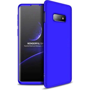 Techno Guru Samsung Galaxy S10E 3 Parçalı Tam Koruma Şık Astrea Premium Sert Kılıf