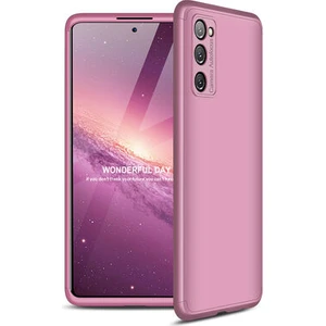 Techno Guru Samsung Galaxy S20 Fe 3 Parçalı Tam Koruma Şık Astrea Premium Sert Kılıf
