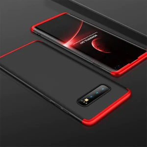Techno Guru Samsung Galaxy S10 Plus 3 Parçalı Tam Koruma Şık Astrea Premium Sert Kılıf